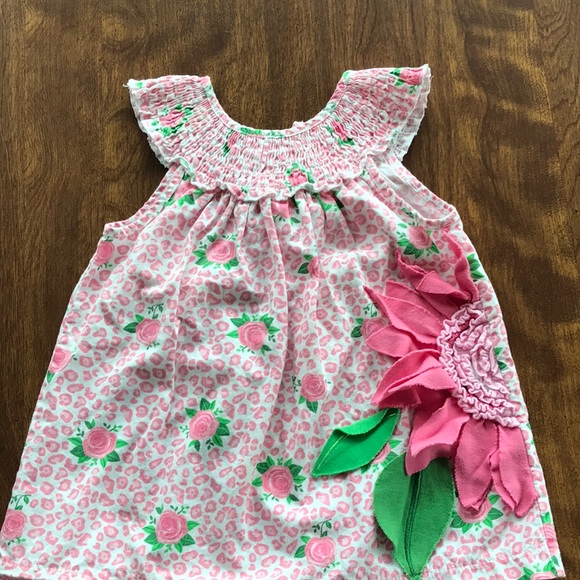 Mud Pie Other - Mudpie | Smocked flower dress/tunic